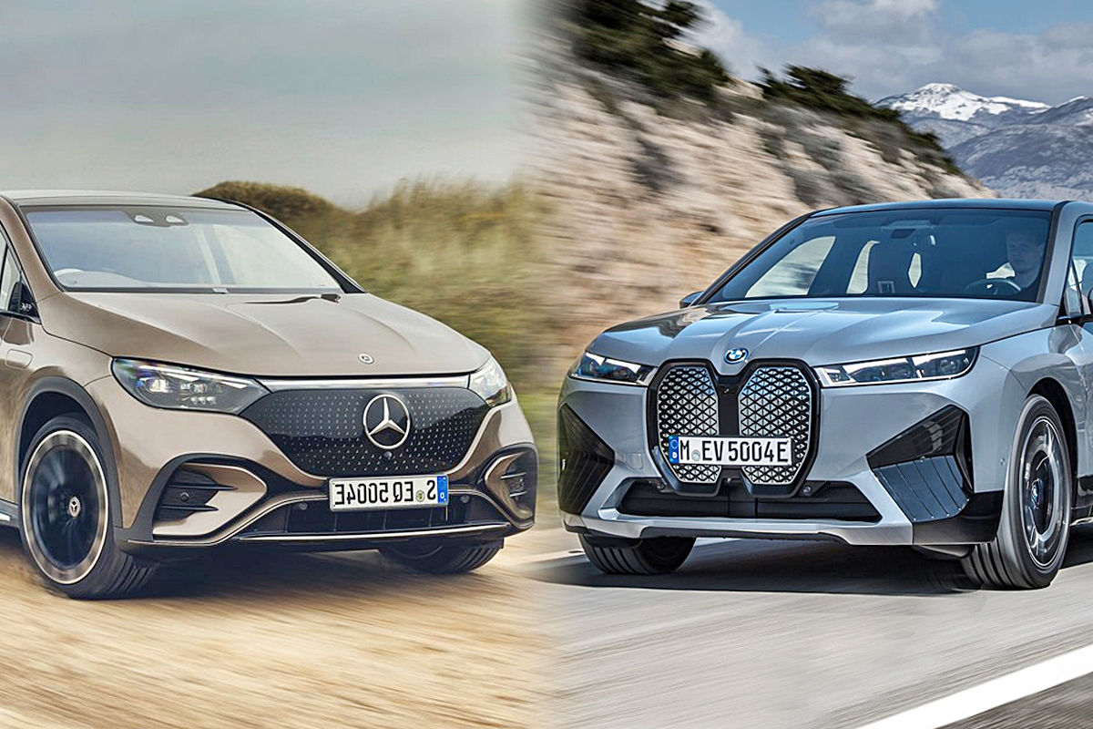 Surprising Bmw Ix Vs Mercedes Eqe Suv Photos